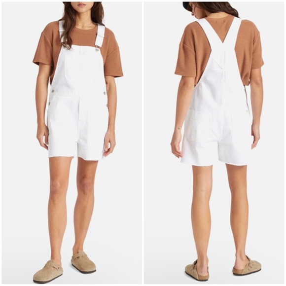 Brixton Pants - NWT Brixton Womens Romper Christina Short Overalls Romper Jumper